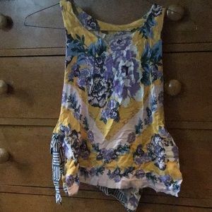 Free People Tie Side Tank Top